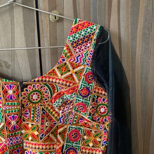 Navratri Multicoloured Blouse