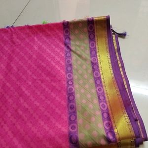 Rose Purple Soft Silk Saree...