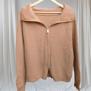 Zip Cardigan Sweater