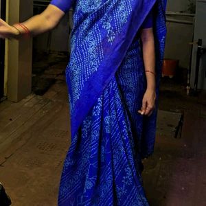 Blue Saree 💙