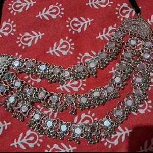 Stylish Indo Western oxidised Jewellery Set