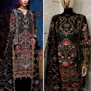 Heavy Pakistani Black Suit Set