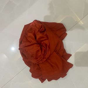 Korean Red Layered Mini Skirt