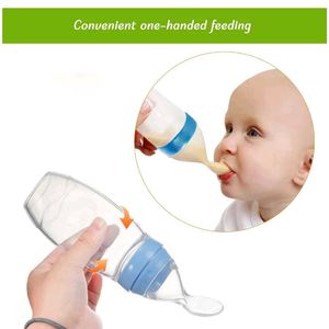 Easy Squeezy Silicone Food Feeder Spoon (Soft Tip)