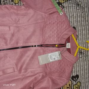 Peach colour Women jacket in 900