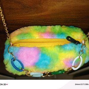 Fur Sling Bag