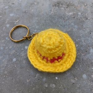 Luffy Straw Hat Key Chain