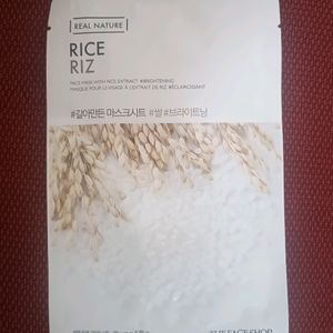 The Face Shop Mask With Rice Extract Brightening