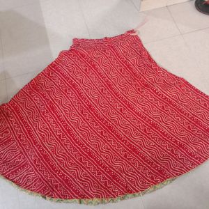 Combo Skirt ( Chaniya)+Anklet+Glass