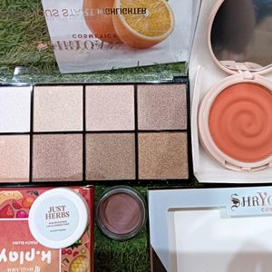 30off 4 Product'Combo Blush,Highlighter, Liptint