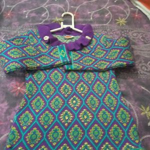 Girls Woollen  Kurta