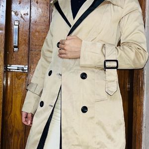 beige overcoat