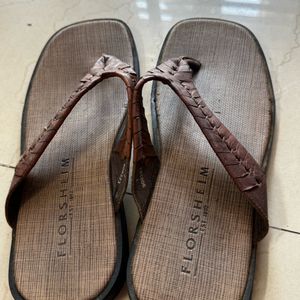 Male Leather Slippers