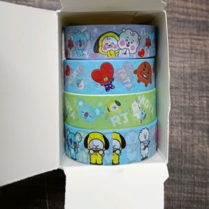 😍BT21 cute washi tapes (Blue 💙)