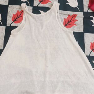 white free size top