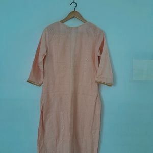 Pink Casual Kurta (Women's)