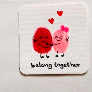 You And Me Belong Together Cards