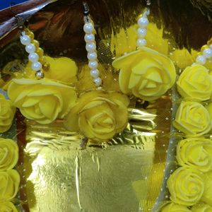 Haldi Necklace Set