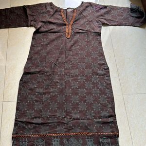 DEGINER SUIT SET KURTA PAINT DUPATTA