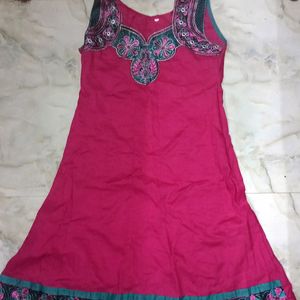 Embroidered Anarkali Kurta