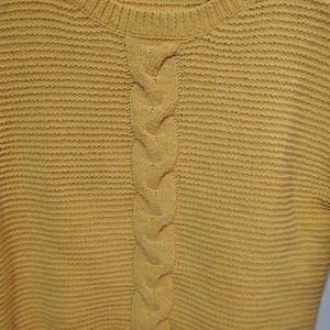 Yellow Crop Sweater