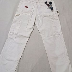 Original Dickies White Cargo Pant