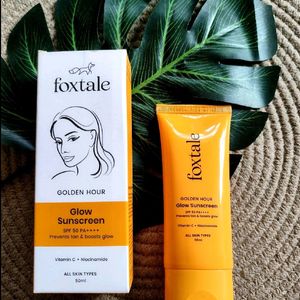 FOXTALE GLOW SUNSCREEN FOR UNISEX