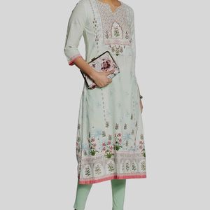 Biba Straight Knee Length Kurti