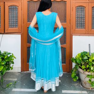 Navratri Anarkali Suit With Dupatta