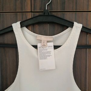 H&M CREPE VEST TOP