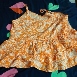 Orange Co-ord Set(Summer Special)