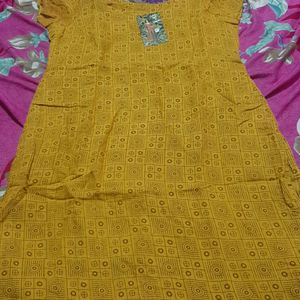 Yellow Kurti