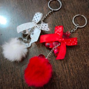 Price Dropped 🚨 New Set Of 2 Teddy Keychain 🎀❤️