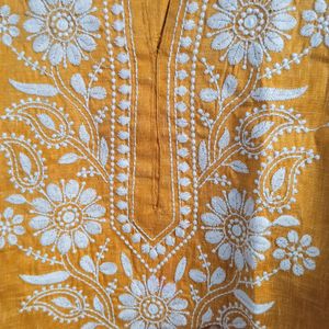 New Cotton Chikankari Kurta