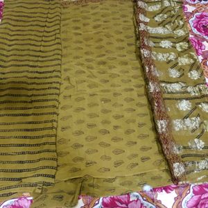 Bagh Print Heavy Dupatta Suit