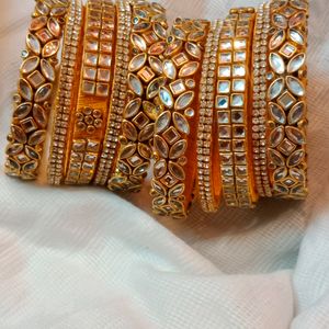 Bridal Kundan Bangles ❤️