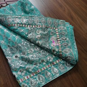 Heavy Designer Work Saree