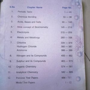 Class-X Guide Chemistry And Maths Textbook ICSE