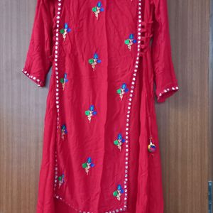 Red Kurti