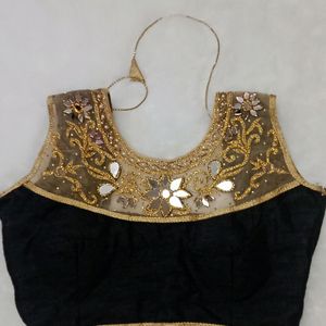 Real Mirror Work Blouse