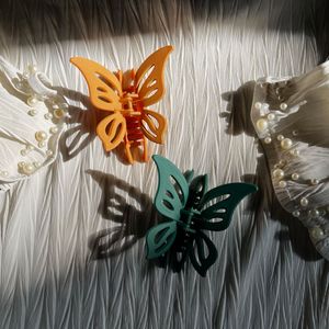 Butterfly Hair Claw Clips