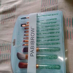 Pabibrow 12 Makeup Brushes Set