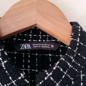 Zara Tweed Top