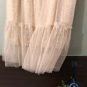 Very Pretty Net Skirt In Korean Look