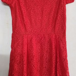 Red Lace Dress