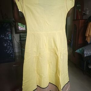 Yellow Colour Dress