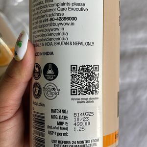 Wow, vitamin C body lotion