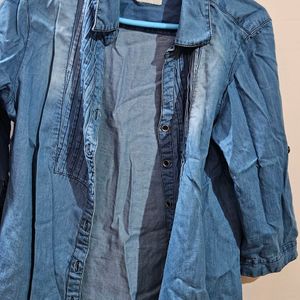 Denim Color Shirt/jacket