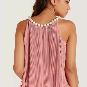 2xtremz Pearl Emblisshed Sleeveless Top