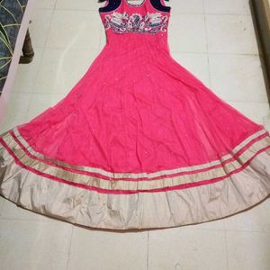 Full Flared Anarkali Dress